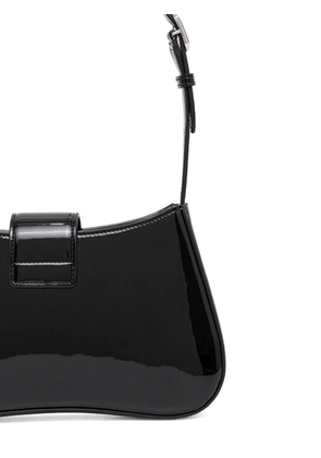 Emporio Armani buckle-strap shoulder bag - Black