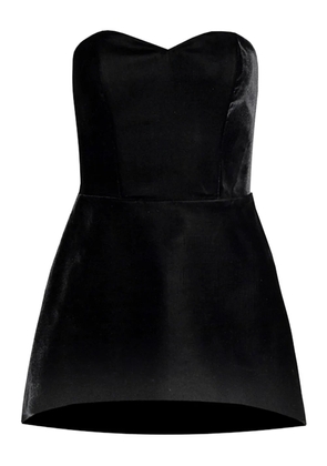 Vestiaire d'un Oiseau Libre velvet mini dress - Black