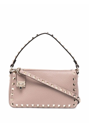 Valentino Garavani small Rockstud cross body bag - Neutrals