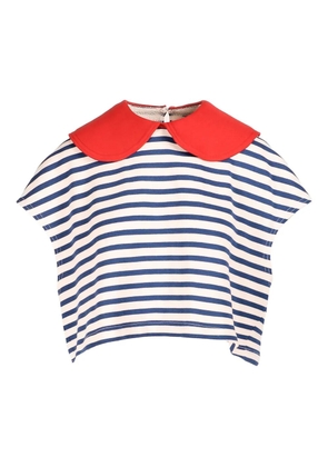 Ioana Ciolacu Orchid top - Blue