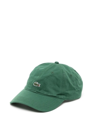 Lacoste logo-patch cap - Green
