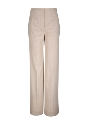 Veronica Beard pinstripe trousers - Neutrals