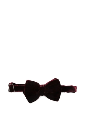 Emporio Armani velvet bow tie - Red