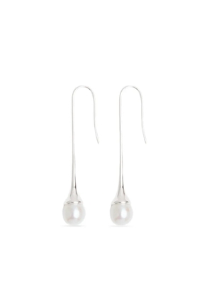 RAGBAG STUDIO Lumora pearl drop earrings - Silver