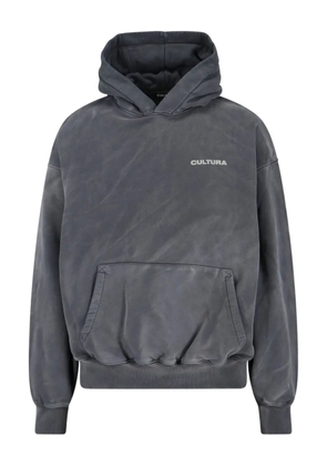 CULTURA logo hoodie - Grey