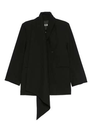 Eleh asymmetric jacket - Black