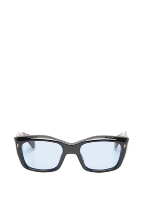 Jacques Marie Mage square-frame sunglasses - Black