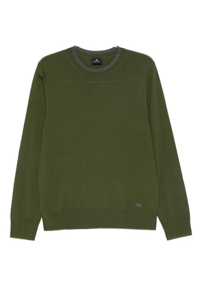 PS Paul Smith crew-neck wool sweater - Green