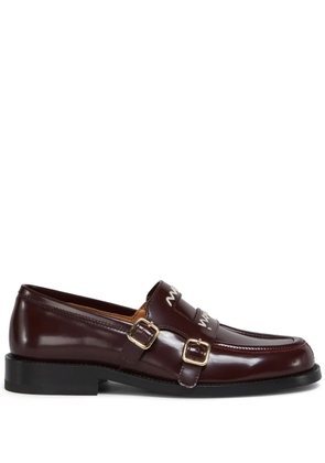 Marni leather loafers - Red