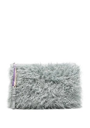 TWINSET wrist-strap clutch bag - Grey