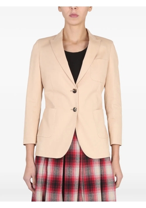 SAULINA Adelaide single-breasted blazer - Neutrals