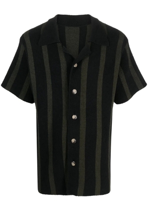 Nanushka Almar striped terry-cloth shirt - Green