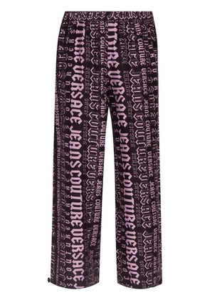 Versace Jeans Couture logomania sweatpants - Black