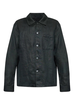Theory linen shirt - 1 BLACK