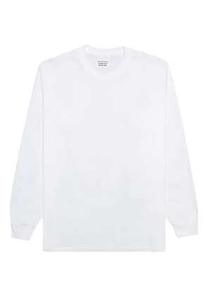 WACKO MARIA crew-neck Guadalupe long-sleeve t-shirt - White