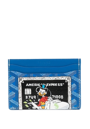 Goyard Pre-Owned pre-owned Scrooge Mcduck-print Saint Sulpice card holder - Multicolour