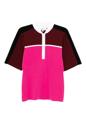Enföld contrast-colour top - Pink