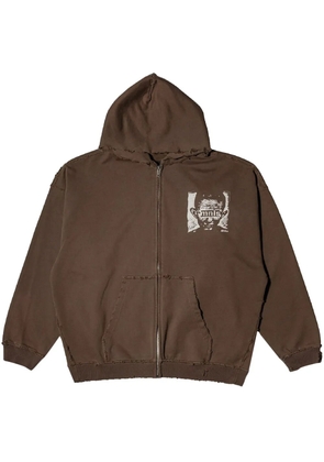 Mainless Aftermath hoodie - Brown