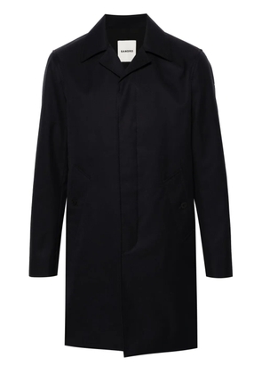SANDRO single-breasted midi coat - Blue