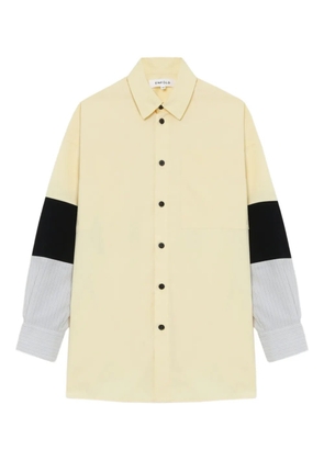 Enföld panelled shirt - Yellow