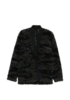 Maharishi camo tie-waist jacket - Black