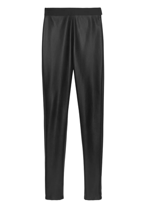 MSGM skinny leather leggings - Black