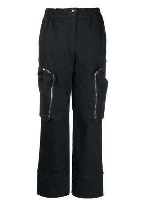 Blanca Vita cargo straight trousers - Black