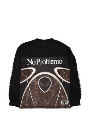 NO PROBLEMO graphic-print sweatshirt - Black