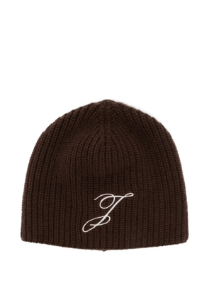 Jacquemus The Espiral beanie - Brown