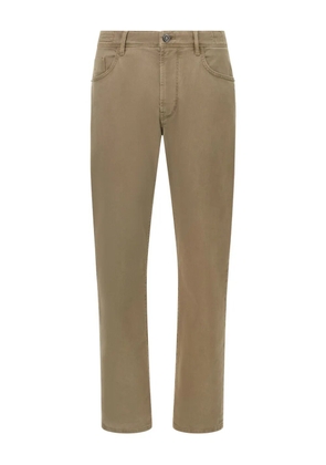 Boggi Milano buttoned slim-fit jeans - Neutrals