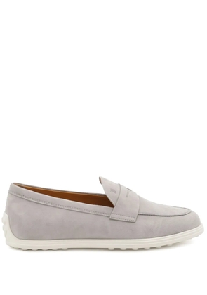 Tod's suede loafers - Grey