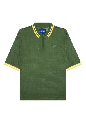 Awake NY zip-up polo shirt - Green
