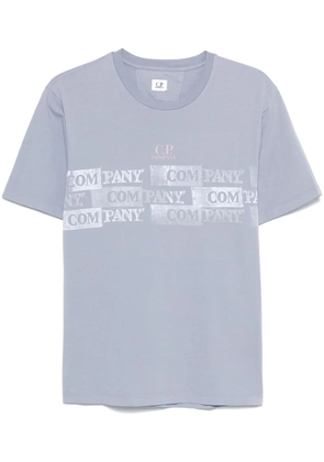 C.P. Company logo-print T-shirt - Blue