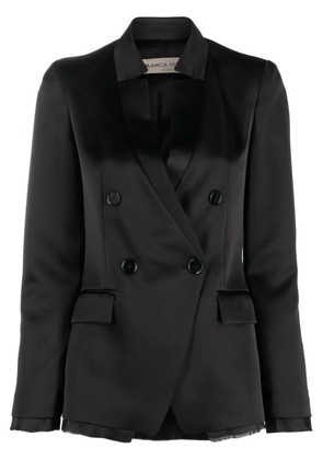 Blanca Vita double-breasted blazer - Black