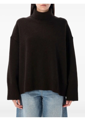 Soeur turtleneck sweater - Brown