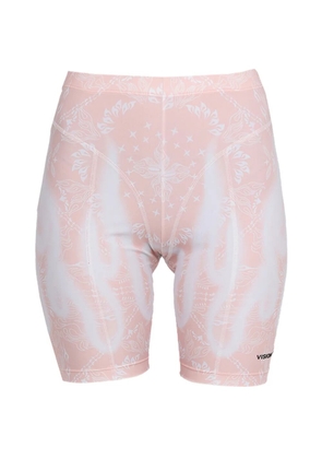 Vision Of Super print cycling shorts - Pink