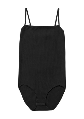 Swedish Stockings ribbed seamless bodysuit - Black