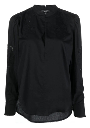 rag & bone Jade long-sleeve blouse - Black