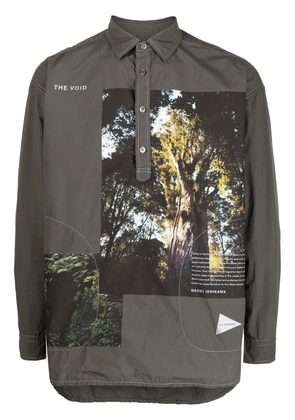 and Wander Naoki Ishikawa The Void shirt - Grey