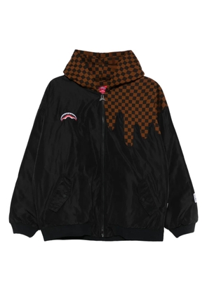Sprayground zip-up bomber jacket - Black