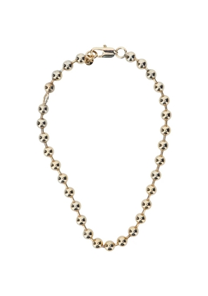 Semicouture beaded necklace - Gold
