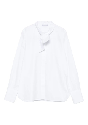 Rosso 35 neck-tie shirt - White