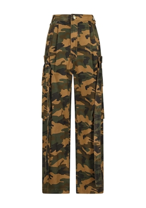 DARKPARK camouflage cargo-pocket trousers - Green
