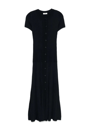 SANDRO knitted midi dress - Blue