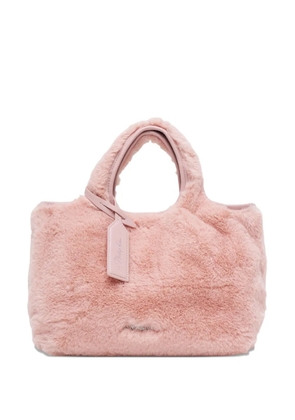 3.1 Phillip Lim Mini Market faux-fur tote bag - Pink