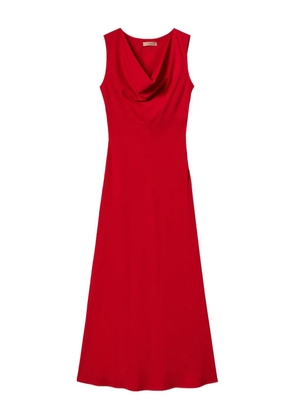 TWINSET cowl-neck dress - Red