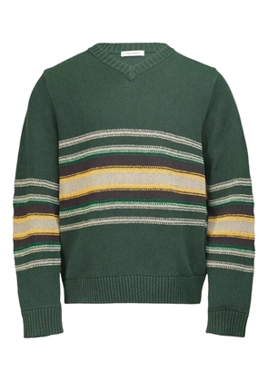 Craig Green striped v-neck sweater