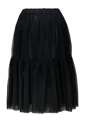 Comme Des Garçons Girl Teiban nylon midi skirt - Black