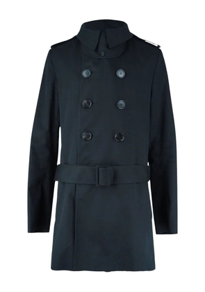 Christian Dior Pre-Owned detachable-belt trench coat - Black