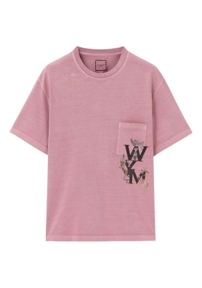 Wooyoungmi Wym printed T-shirt - Pink